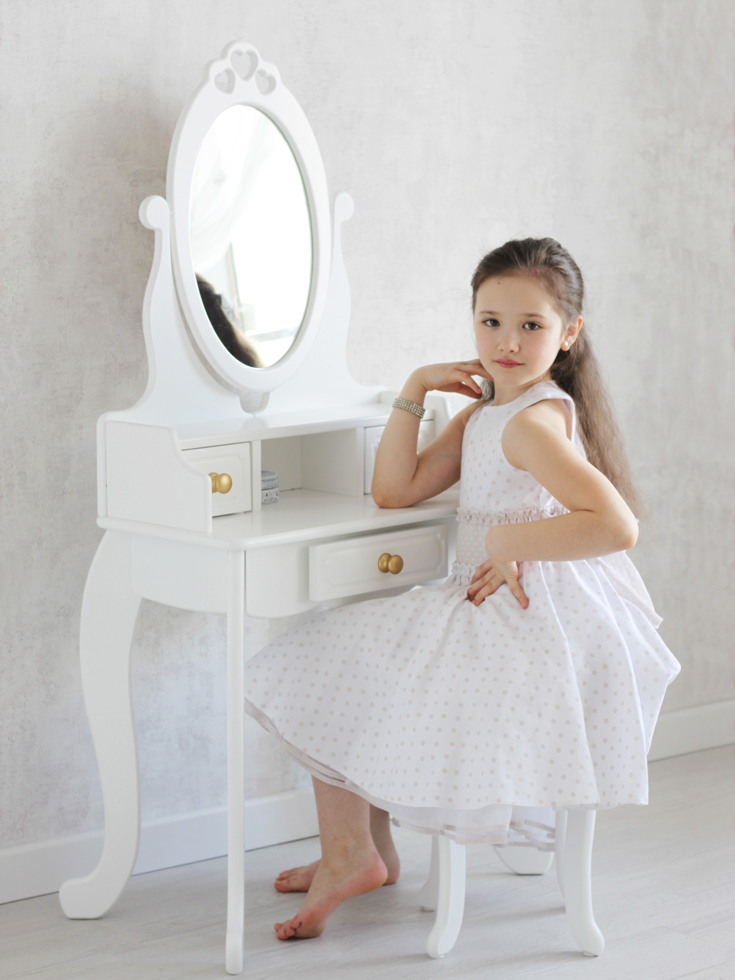 Игрушка LittleWoodHome туалетный столик - фото 6