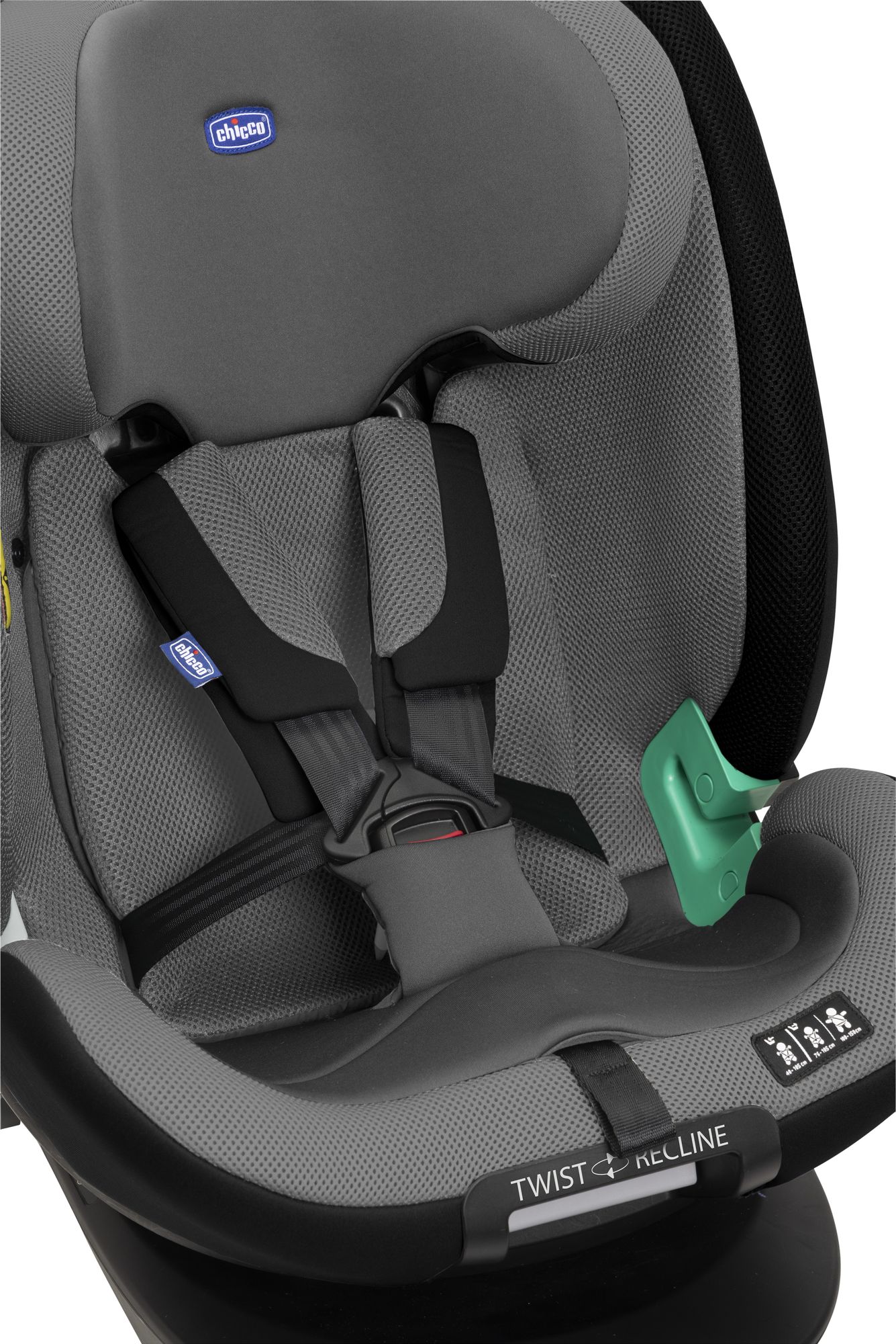 Автокресло Chicco Isofix 0+/1/2/3 (0-36 кг) черный - фото 11