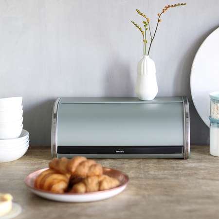 Хлебница Brabantia мятный металлик