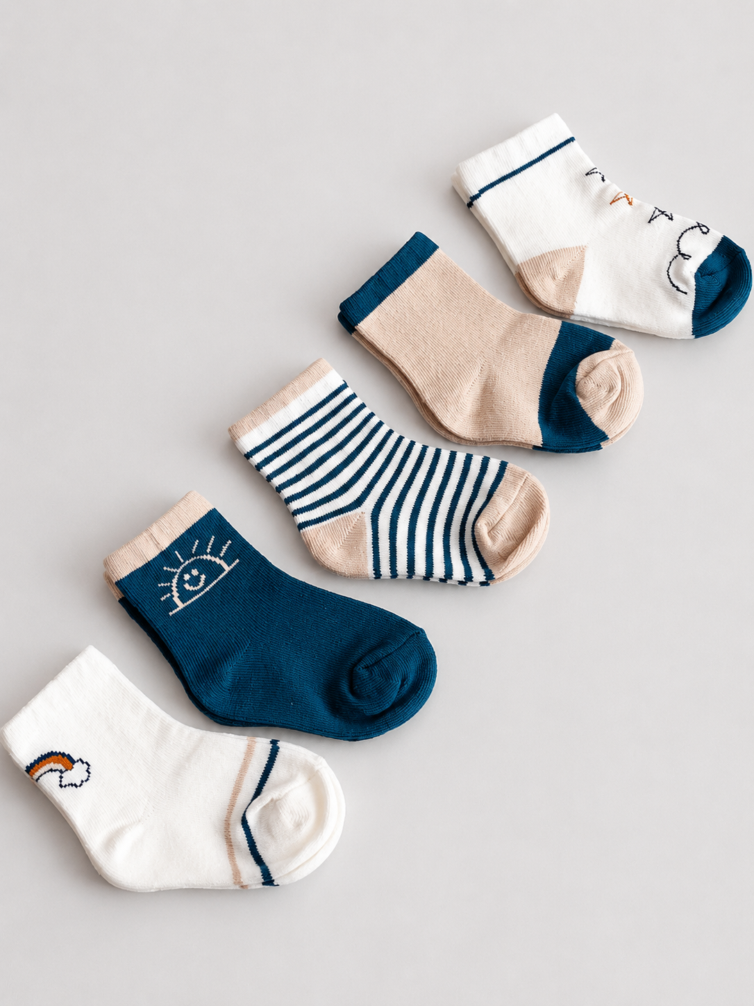 Носки 5 пар Moya ta socks_rainbow - фото 1