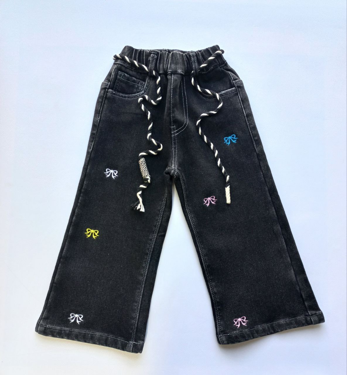 Джинсы iUkoworld Джинсы для девочки утепленные - фото 1