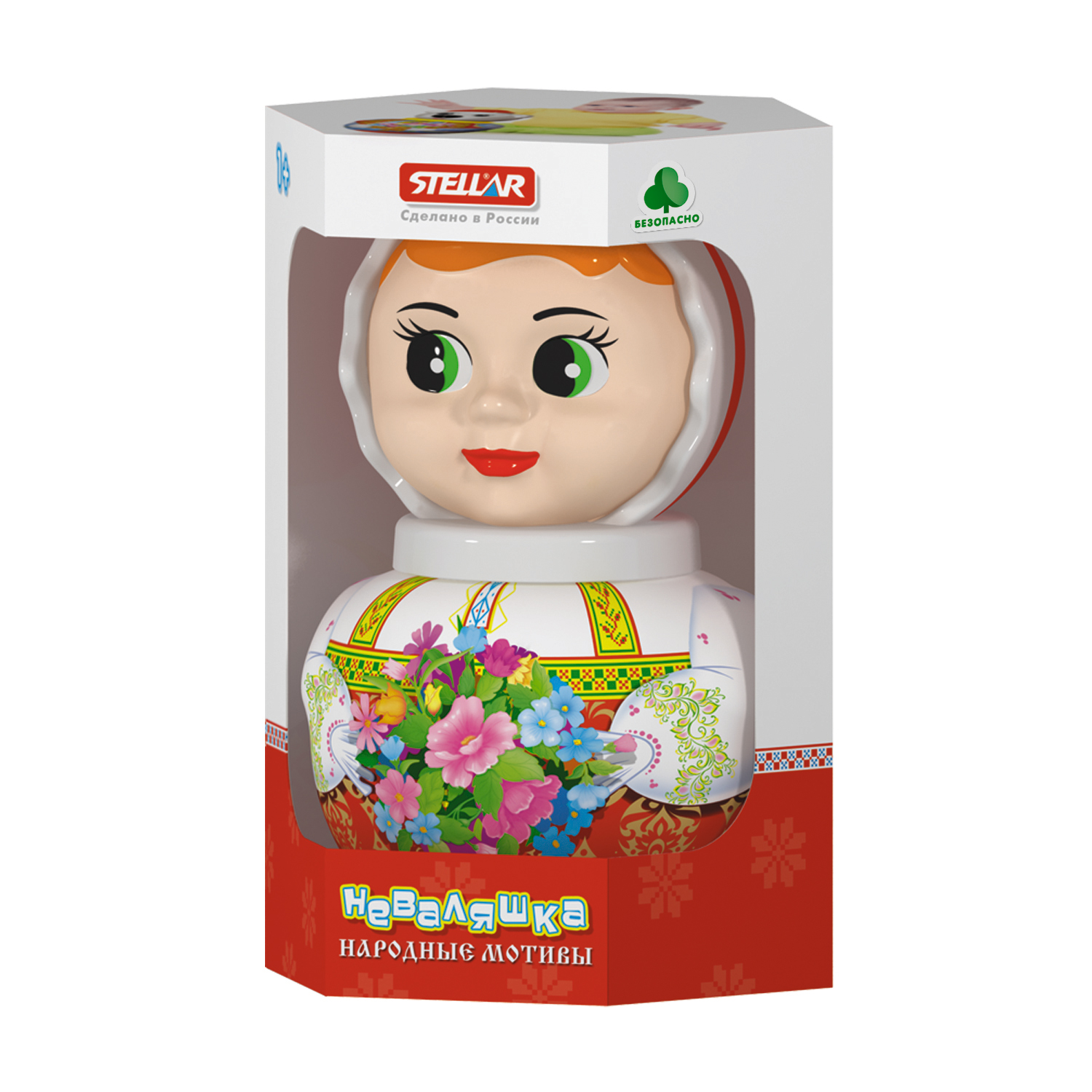 Игрушка STELLAR неваляшка Аленушка - фото 3