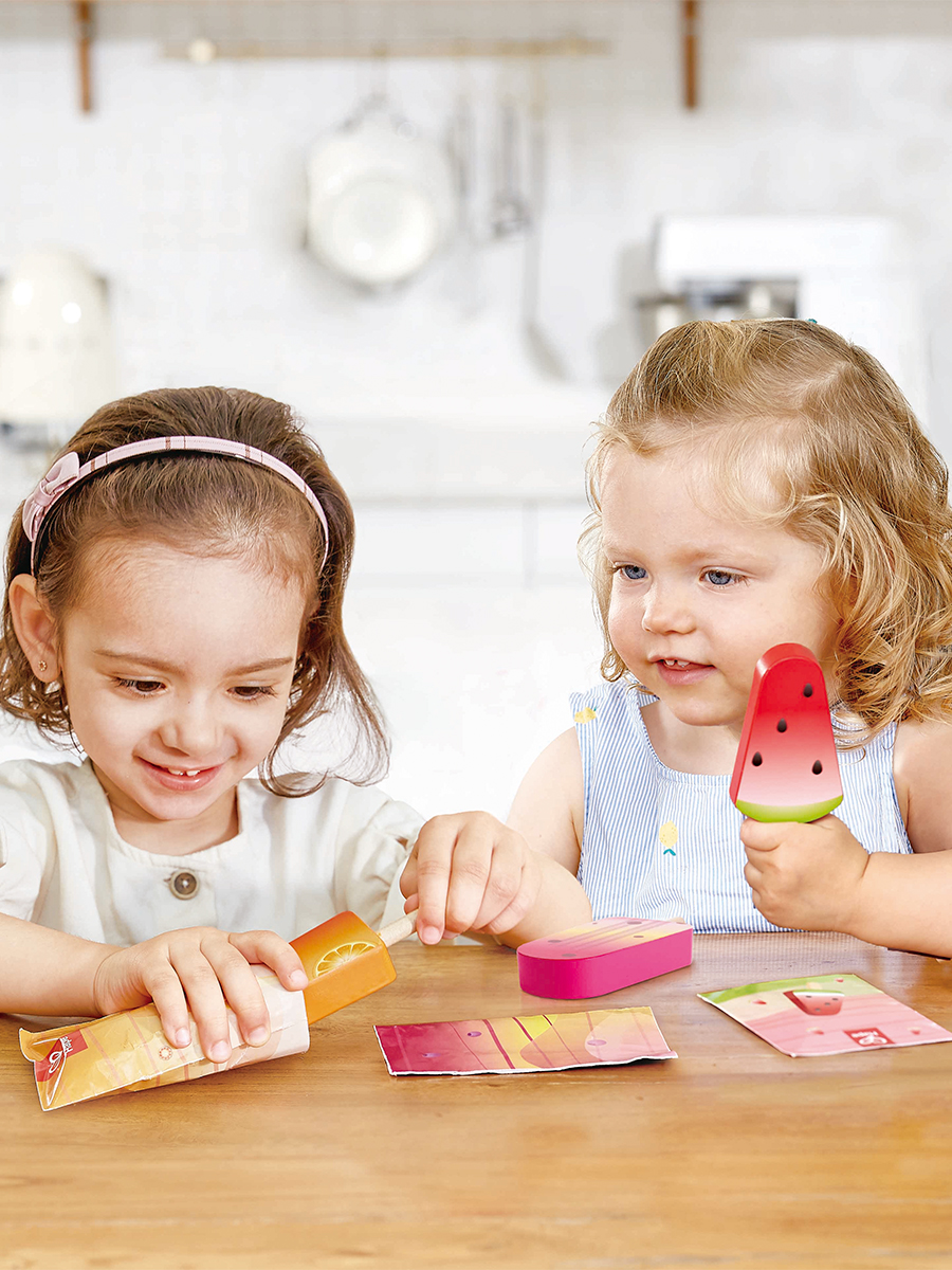 Игрушка HAPE Фруктовое мороженое 6 предметов в наборе E3175_HP - фото 1