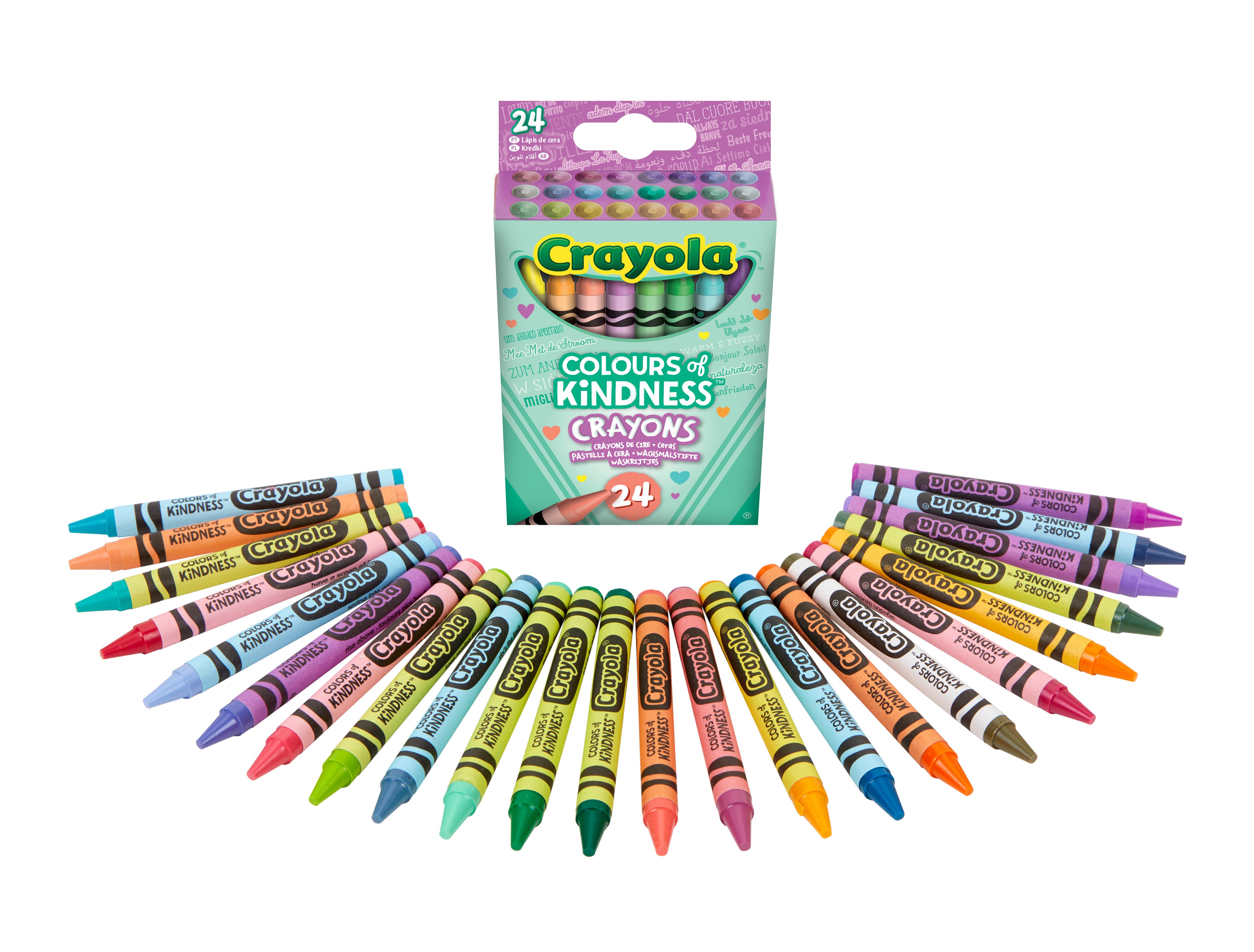 Восковые мелки Crayola 24 шт. - фото 1