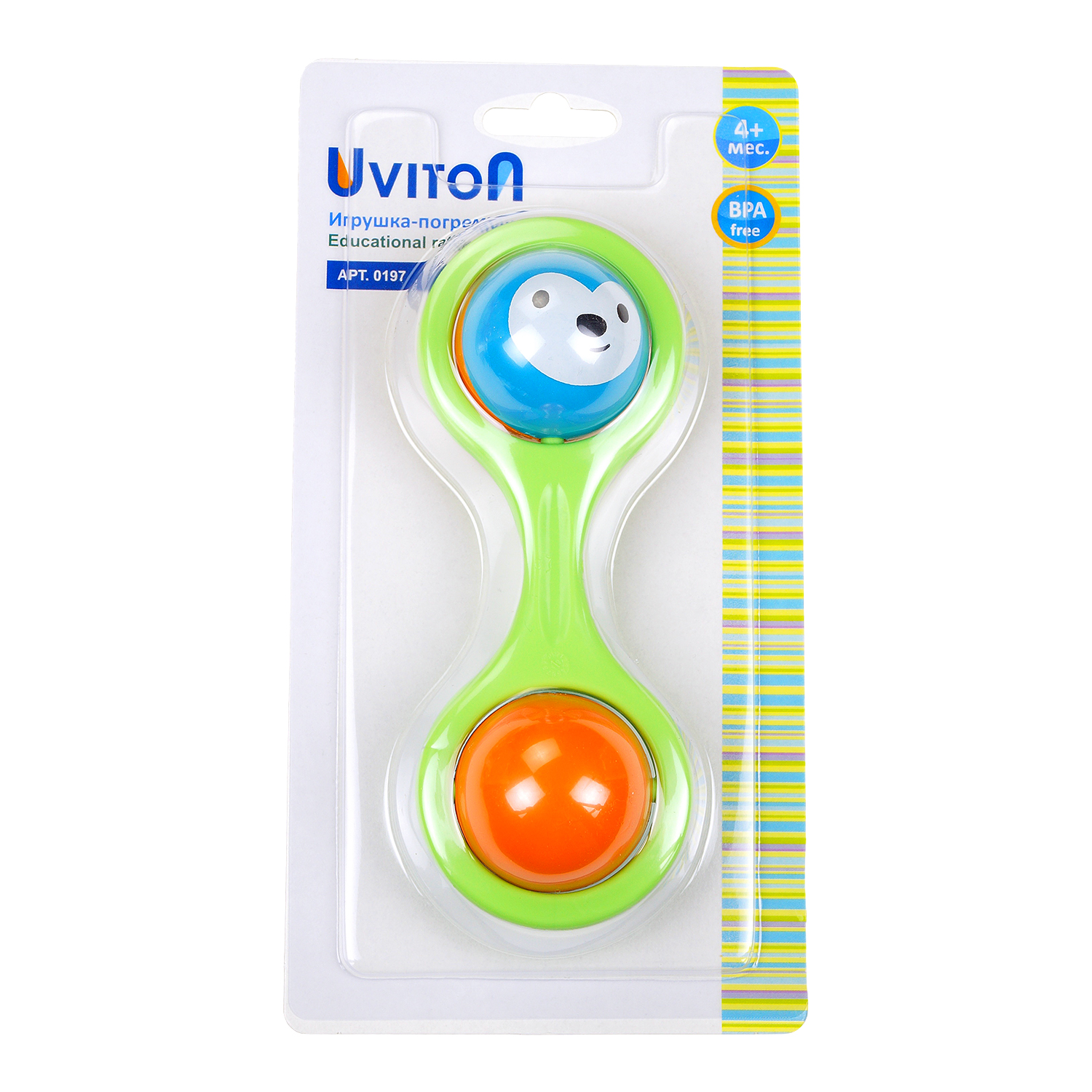 Игрушка Uviton погремушка Ежик - фото 21