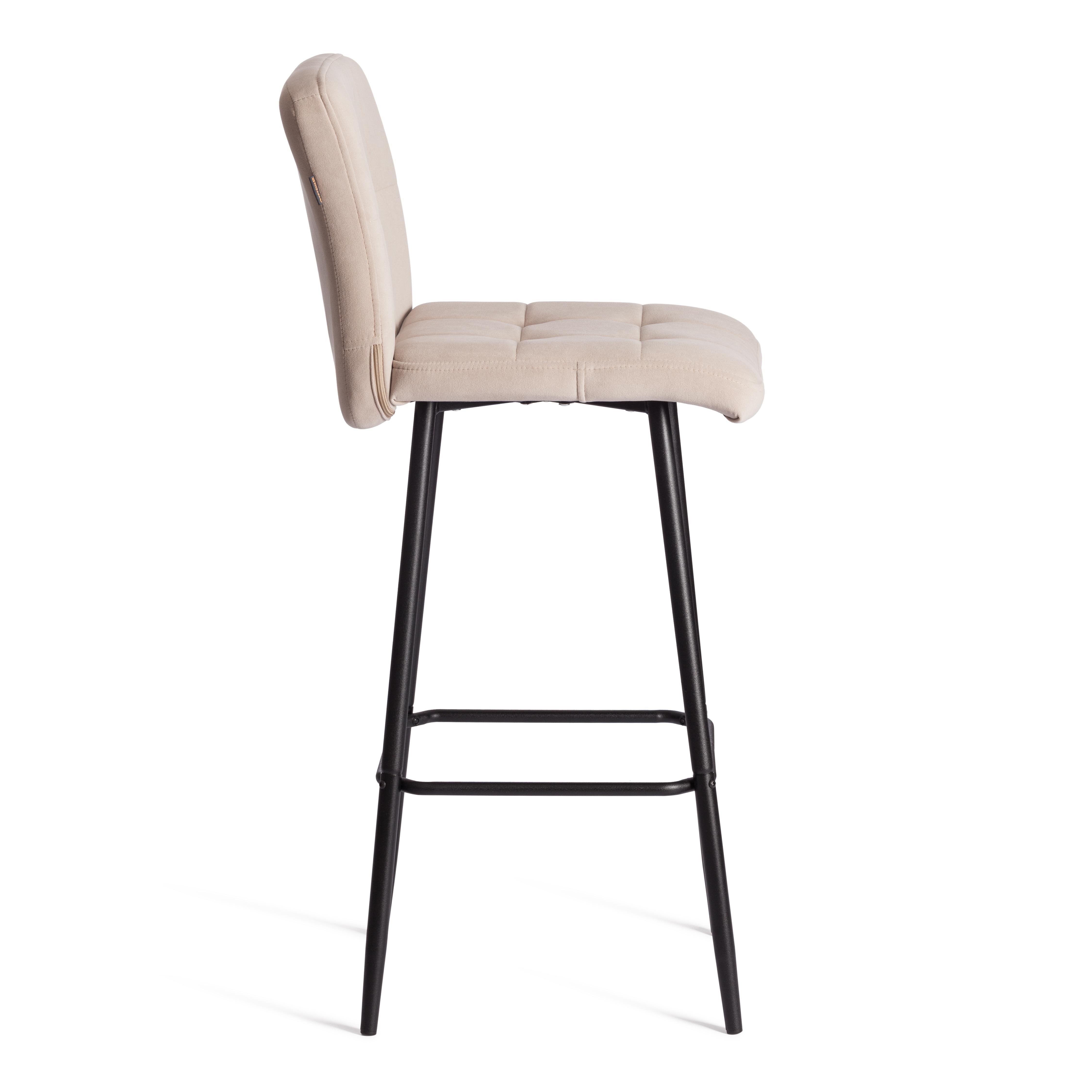 Стул TETCHAIR Medeo велюр бежевый - фото 3