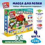 Масса для лепки Joy-Doh Фермерское подворье 4 цв.