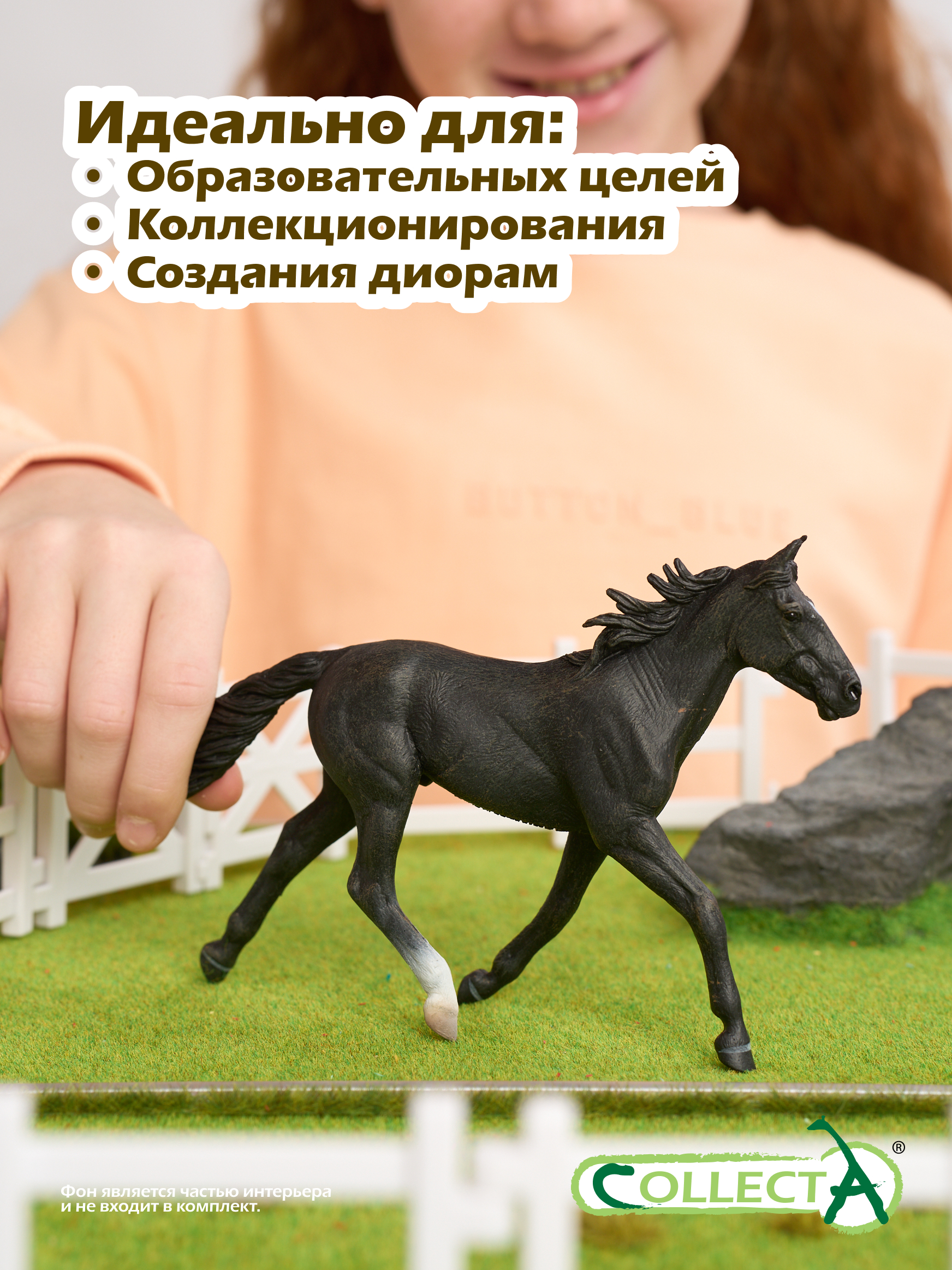 Фигурка Collecta Стандартбредный жеребец - фото 6