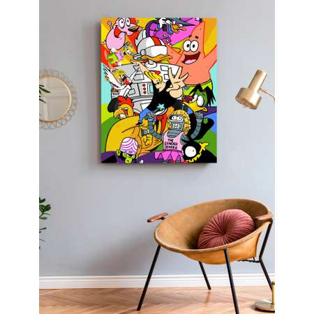 Картина по номерам Art on Canvas Мультяшки в ассортименте