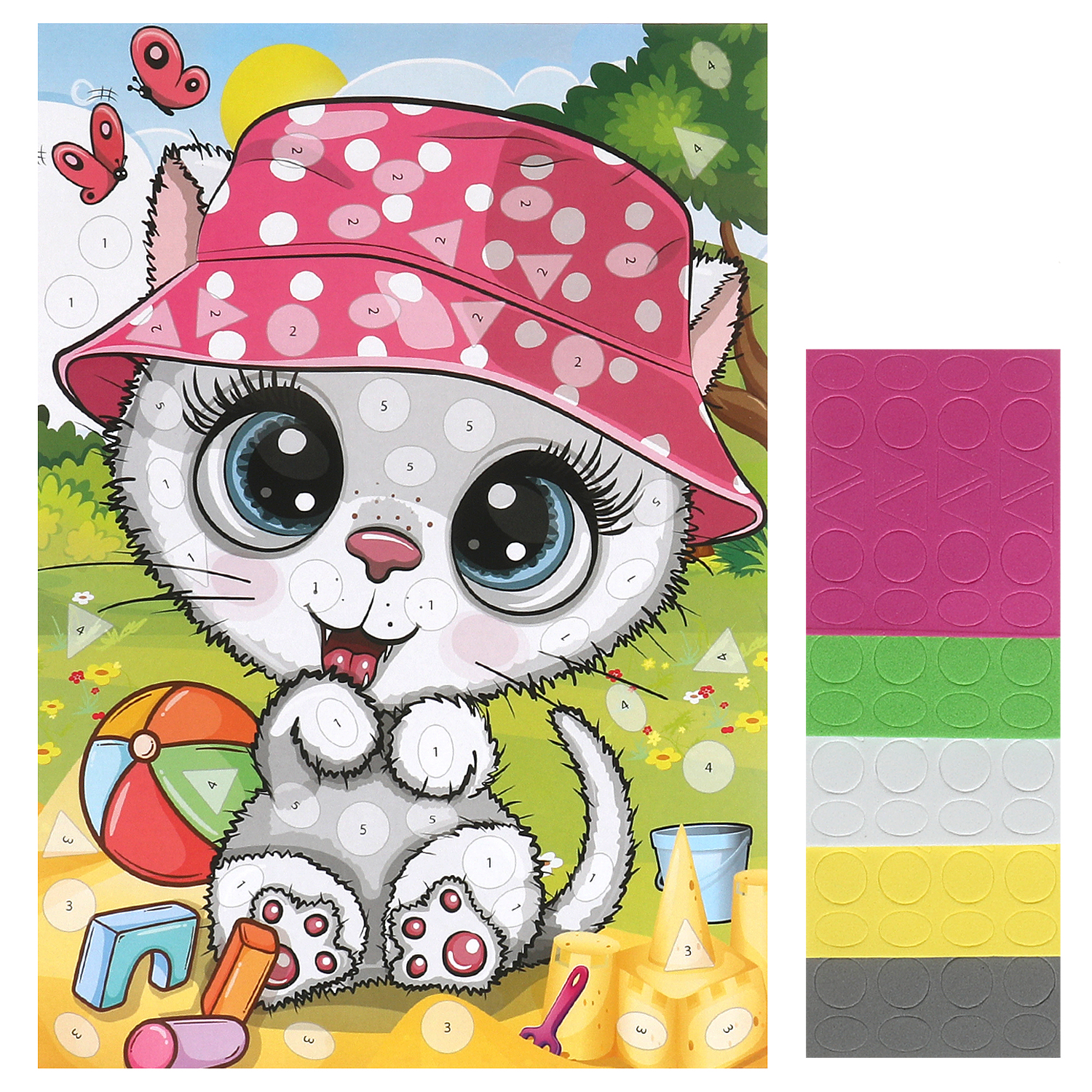 Картина по номерам Multiart Кошечка - фото 2