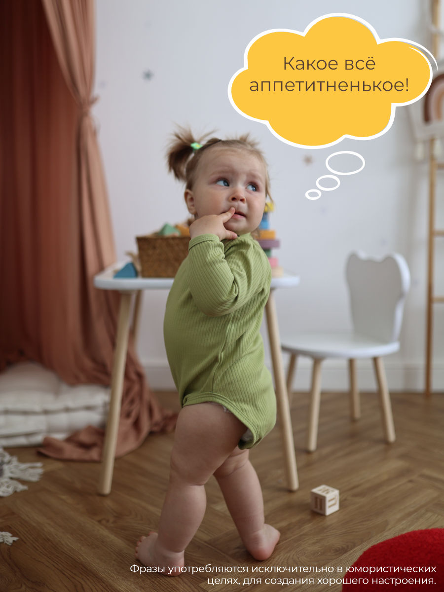 Боди 3 шт ШВЕЙНЫЕ ИСТОРИИ бодиовощи - фото 15