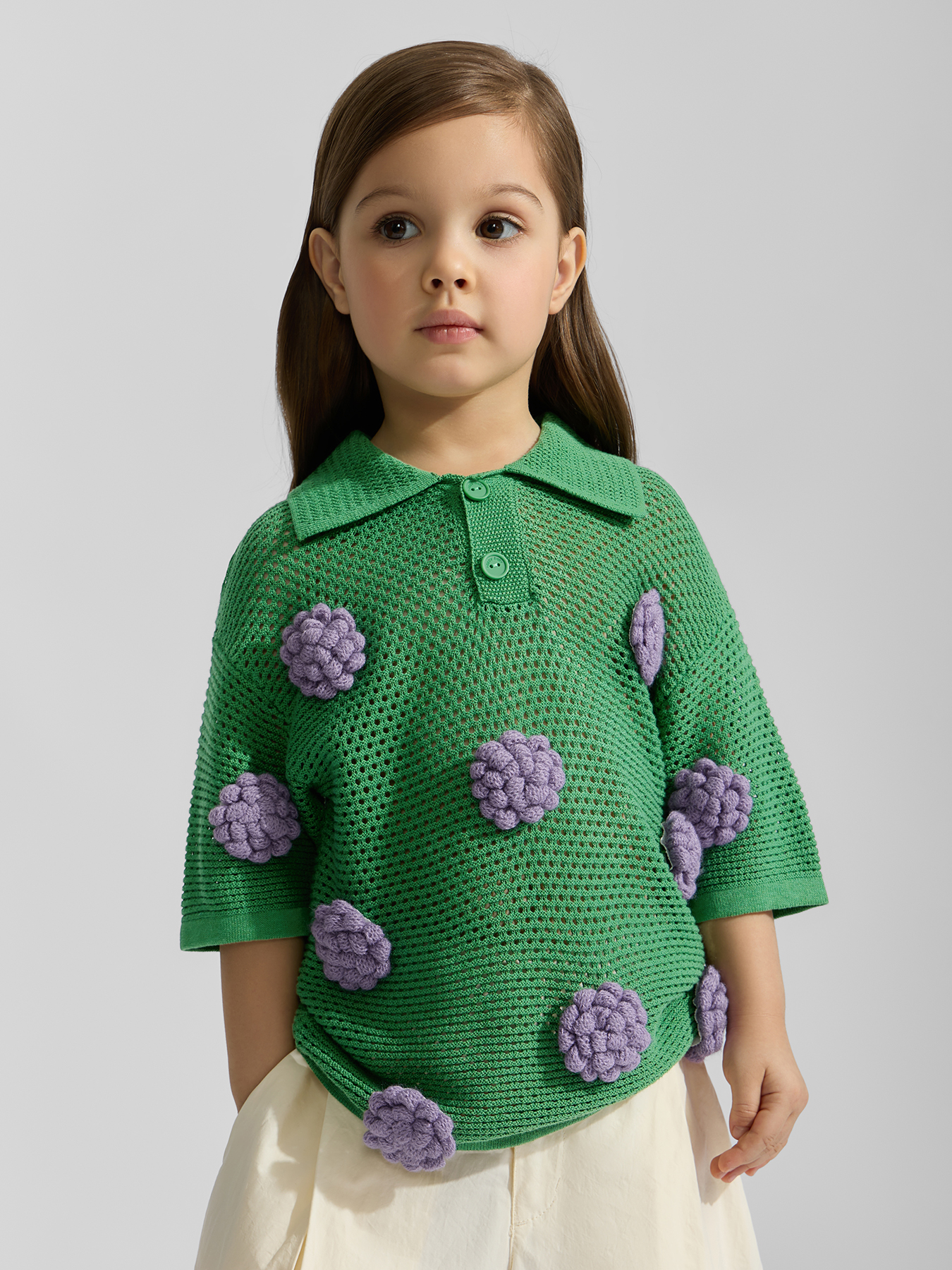 Поло Happy Baby 88689-1_green - фото 1