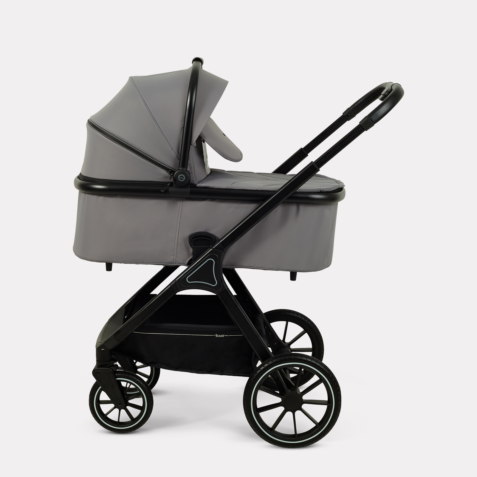 Коляска 2в1 Rant Basic Terra 2в1 серый - фото 4