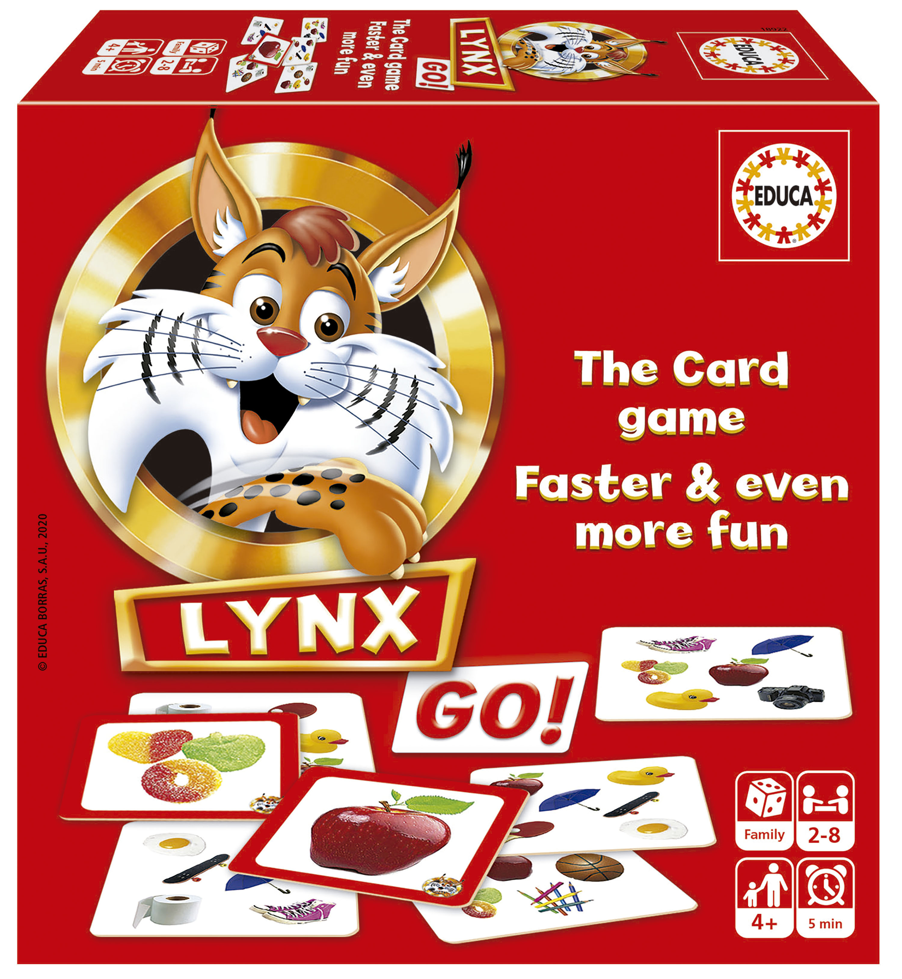 Настольная игра Educa Рысь Go Lynx Go - фото 2