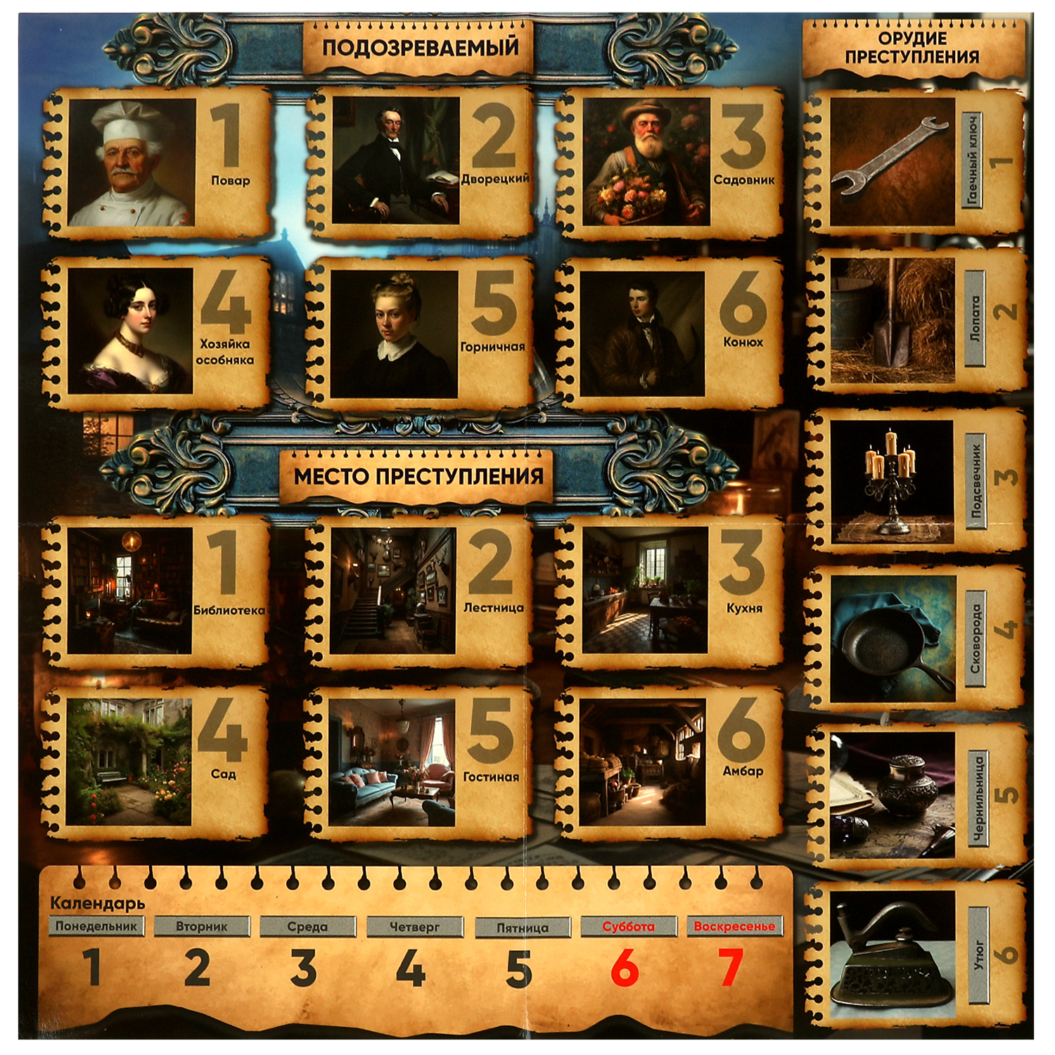 Настольная игра Умные игры Мистерия - фото 3