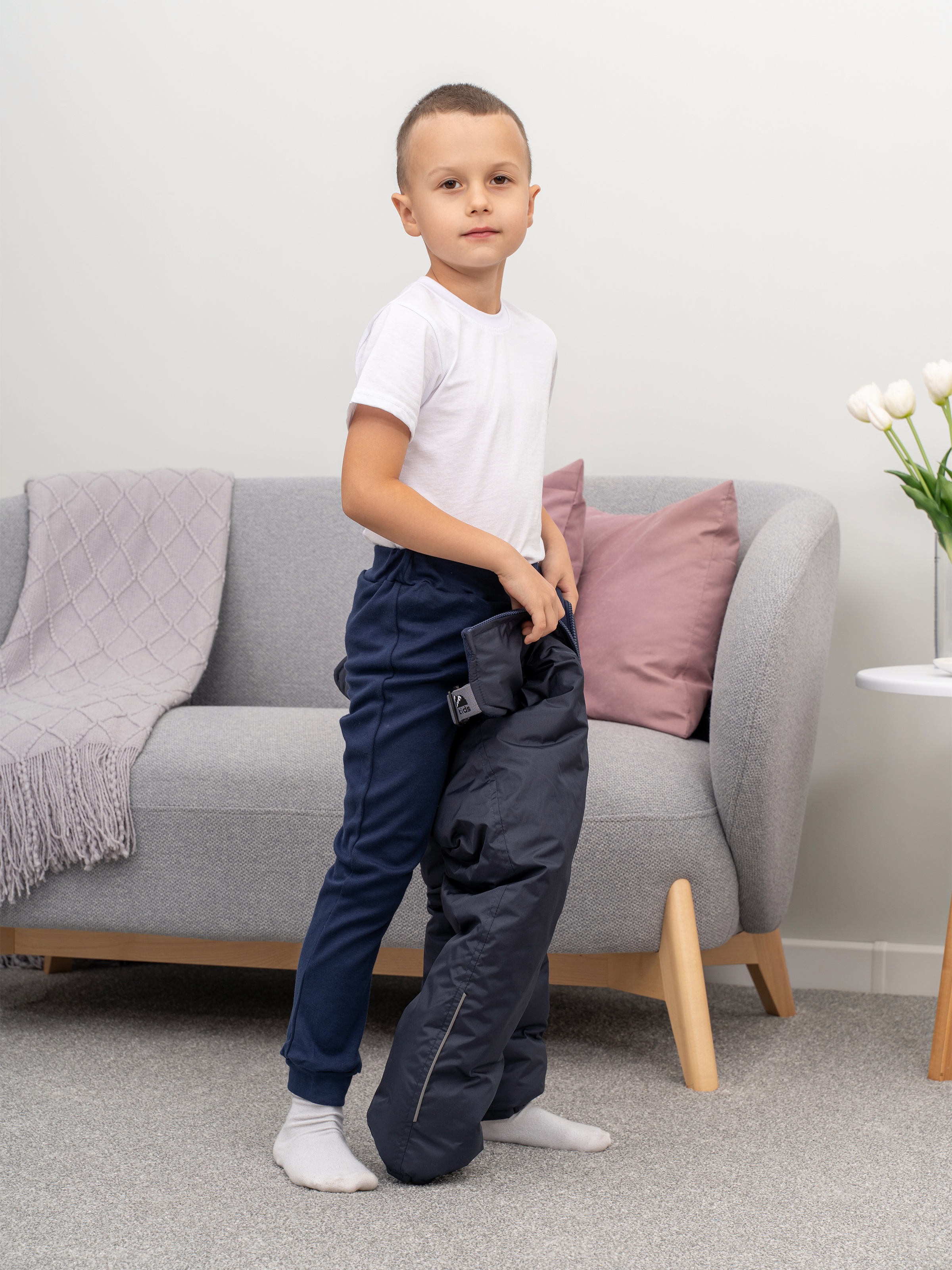 Брюки Утенок 432/1 т.синий - фото 4