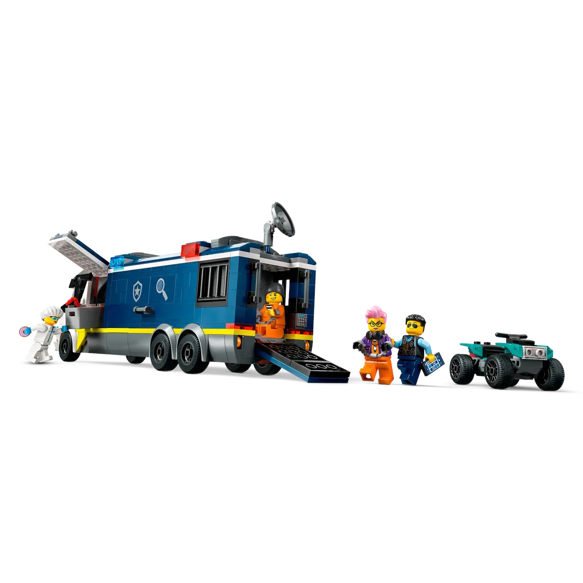 Конструктор LEGO City Police Mobile Crime Lab Truck блочный - фото 3