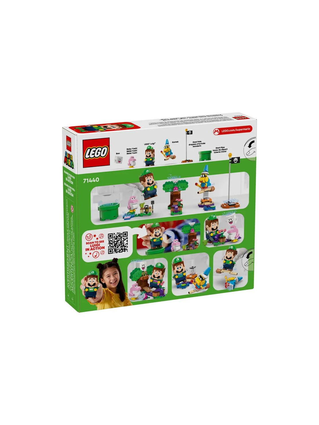 Конструктор LEGO Super Mario Луиджи 210 дет. - фото 6