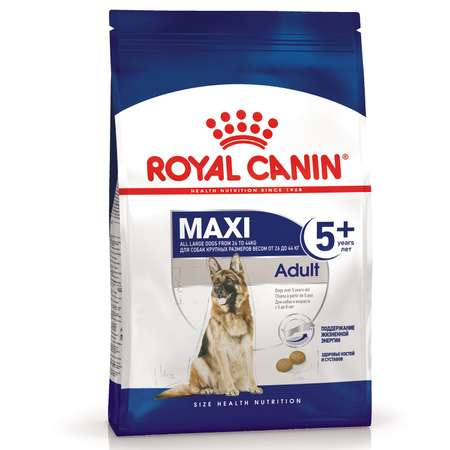 Корм для собак ROYAL CANIN Maxi Adult 5+ крупных пород 4кг