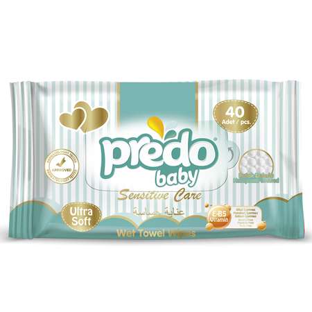 Влажные салфетки Predo 40 шт.