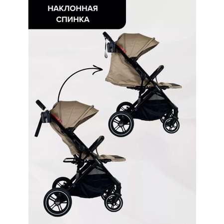 Коляска прогулочная Ining baby K356 khaki