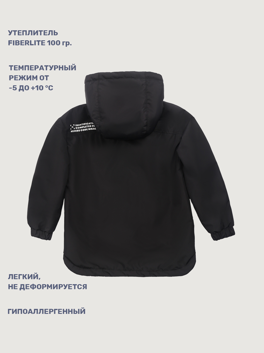 Куртка NIKASTYLE 4м6725 черный - фото 10
