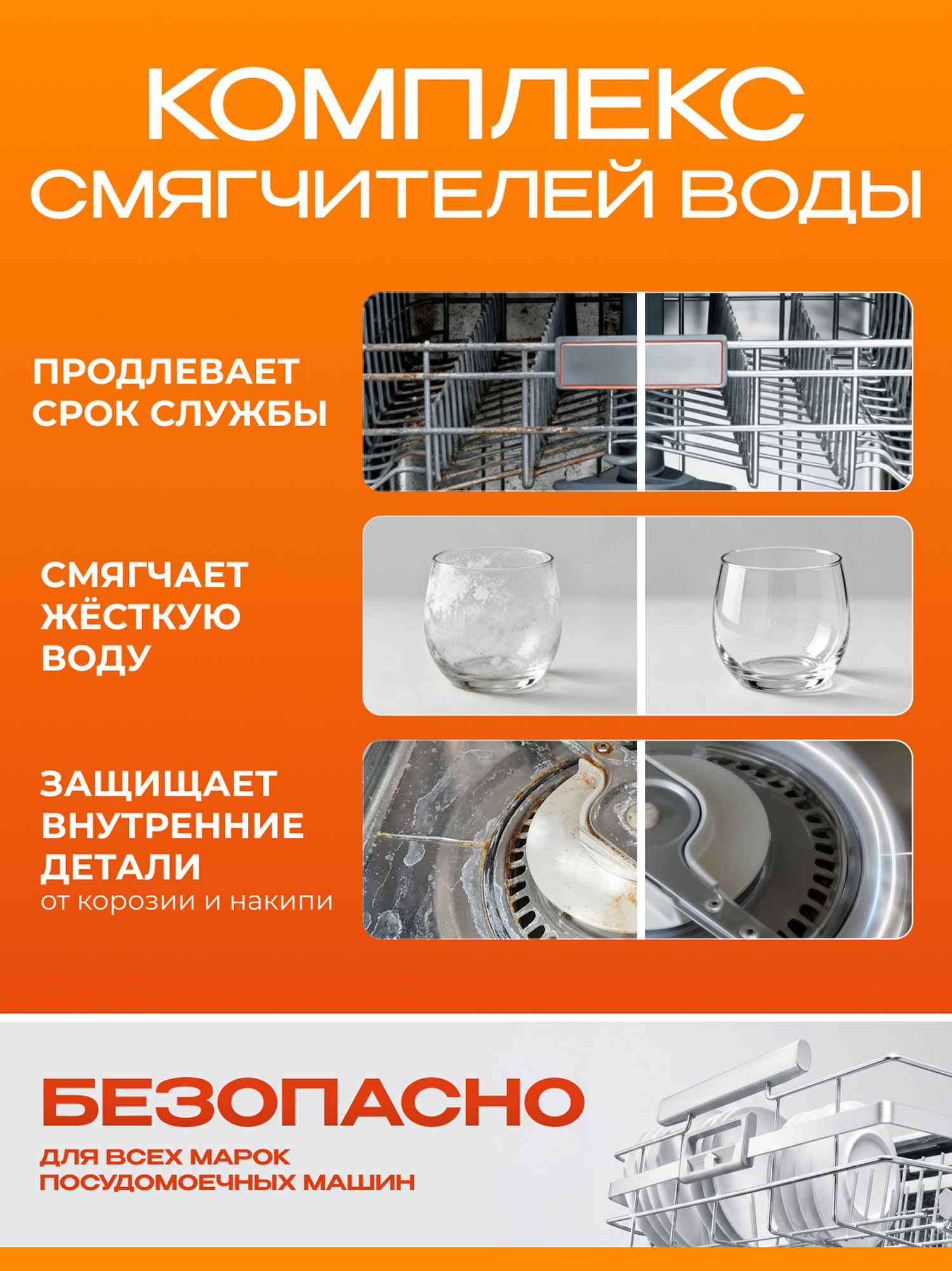 Таблетки для посудомоечных машин Synergetic 25 шт. - фото 4