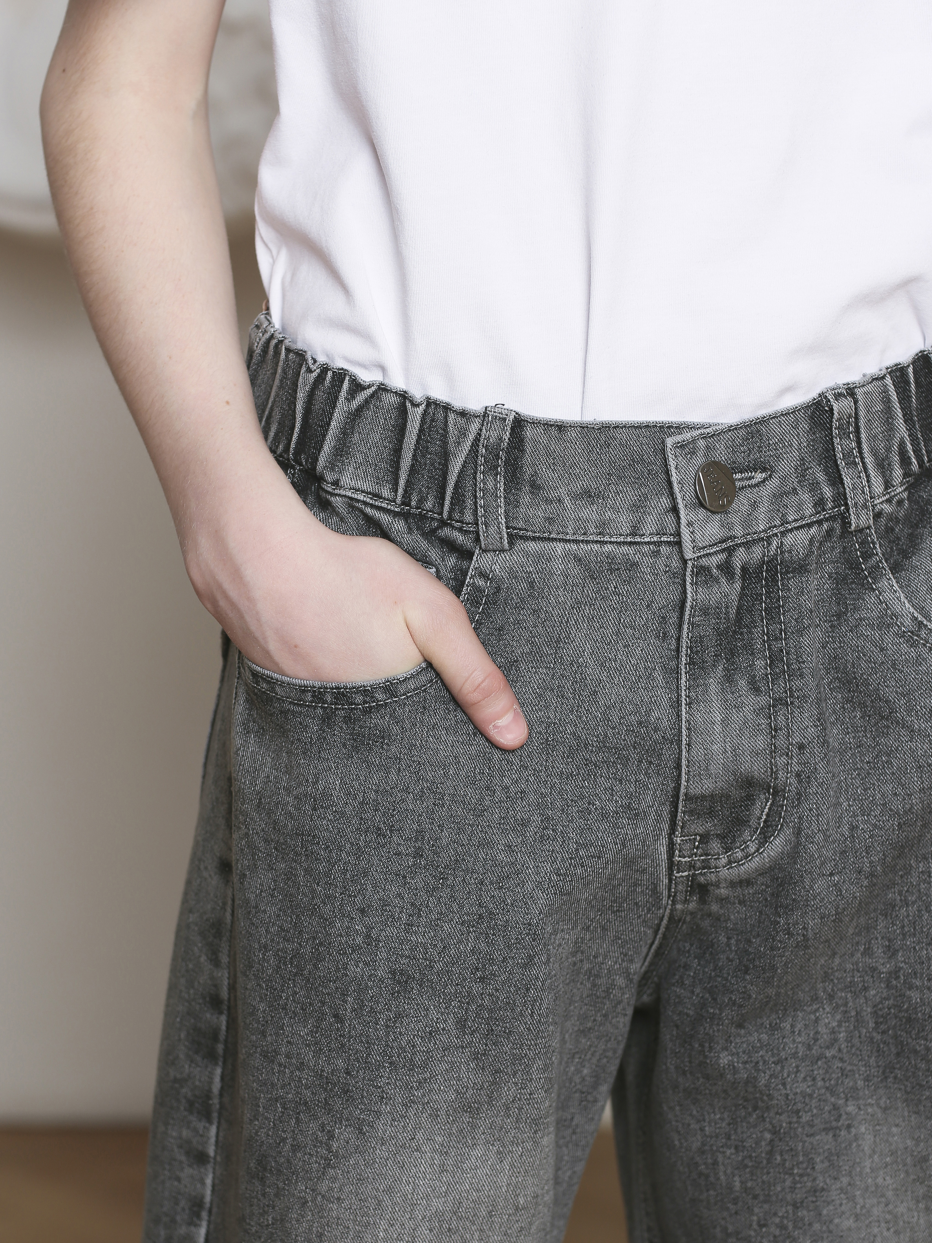 Джинсы-трубы СИНИЙ МИР R110-IL - фото 11