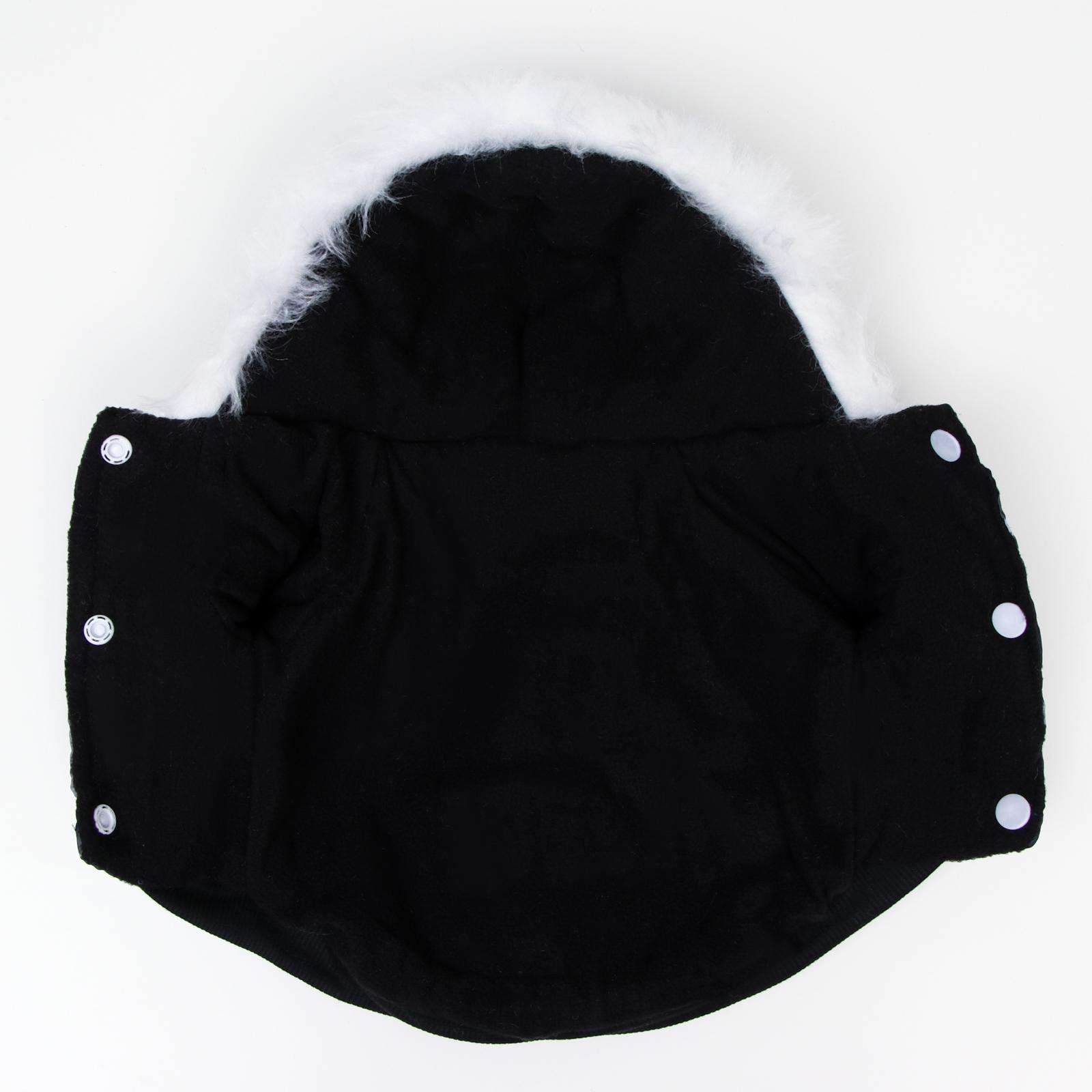 Куртка для собак Sima-Land с капюшоном и мехом размер L камуфляжная - фото 6