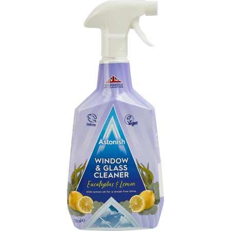 Очиститель Astonish Cтекол и окон. Аромат эвкалипт с лимоном Window Glass Cleaner