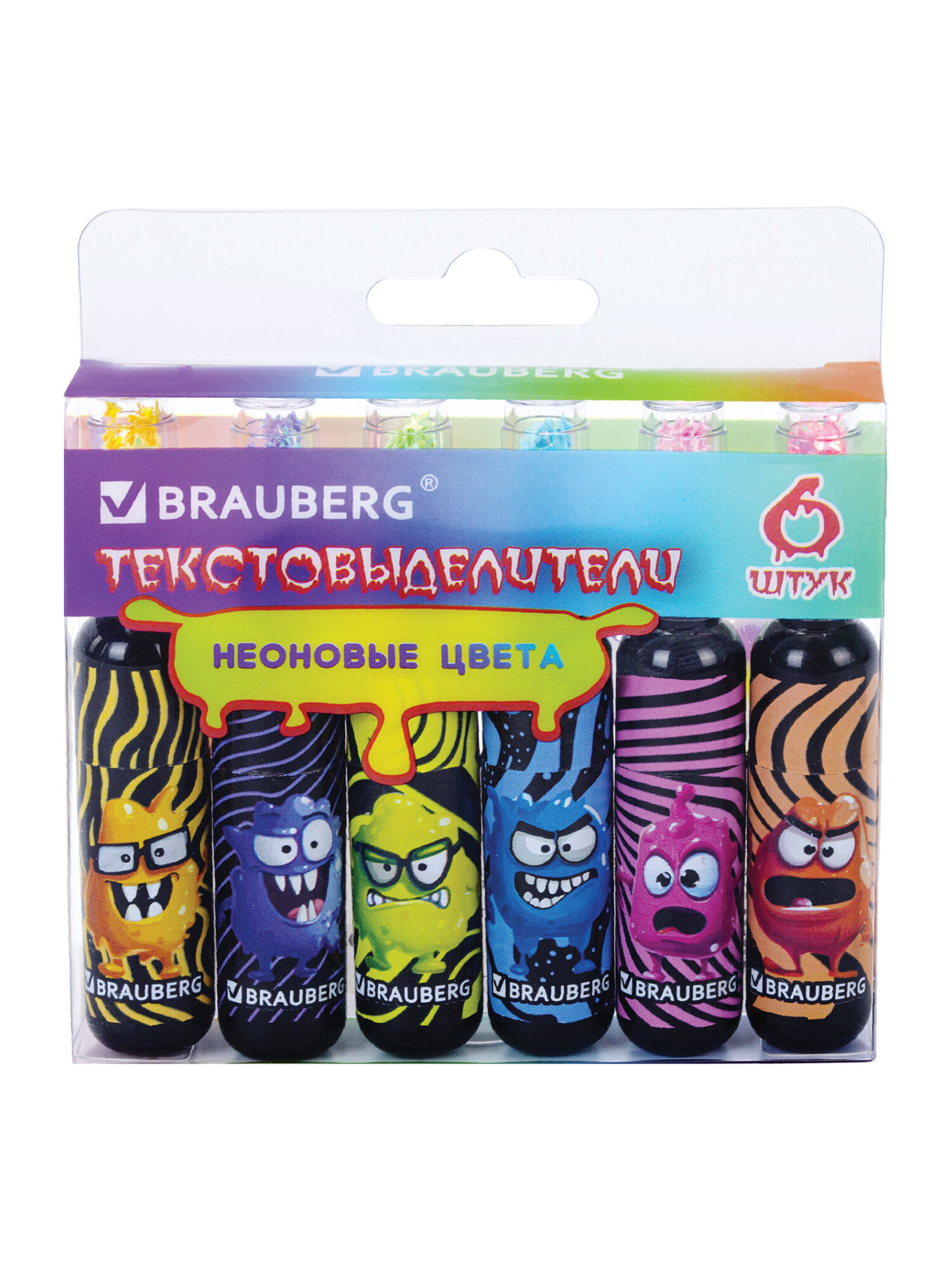 Текстовыделители Brauberg 6 шт. - фото 9