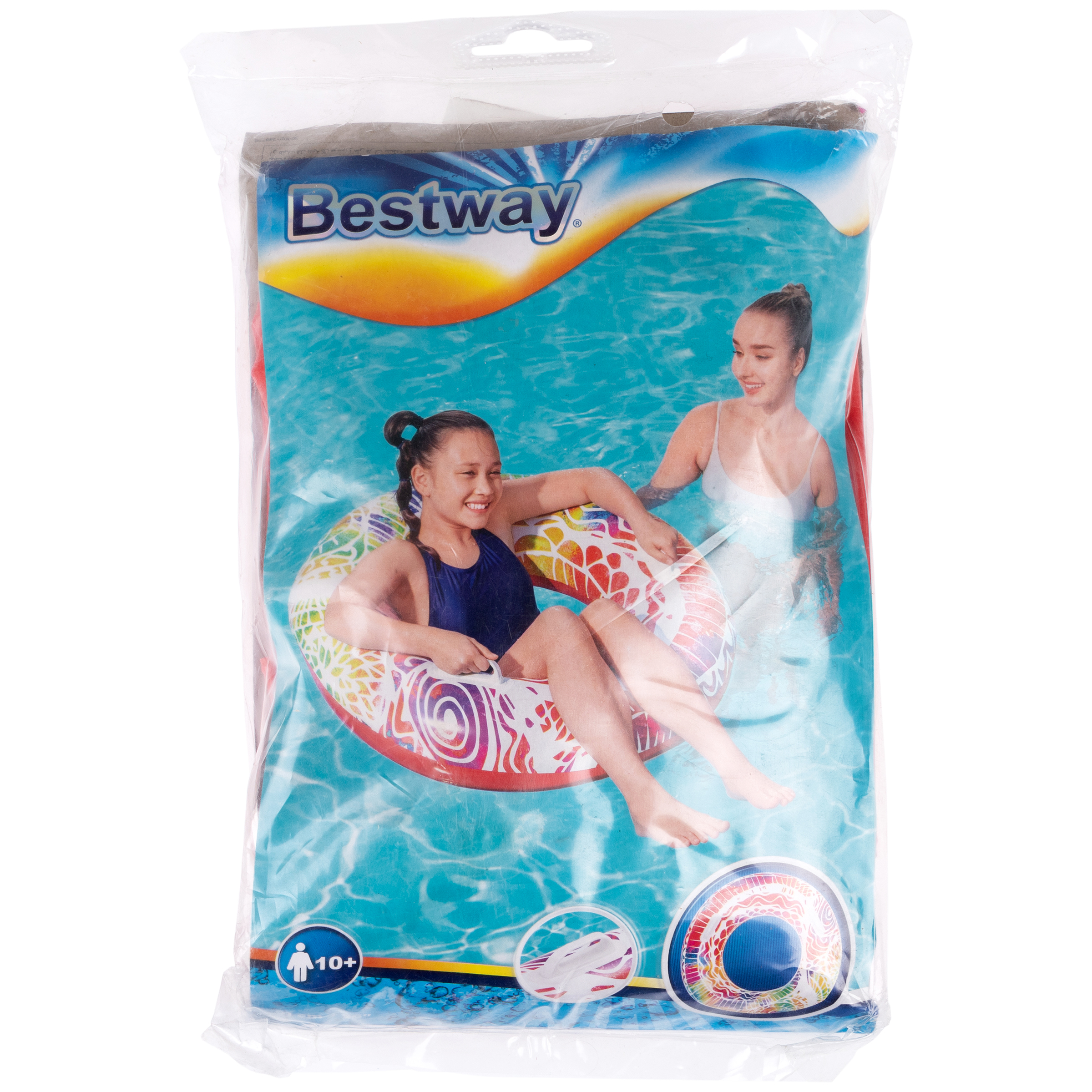 Круг для плавания надувной Bestway детский для бассейна моря от 10 лет 91 см - фото 7