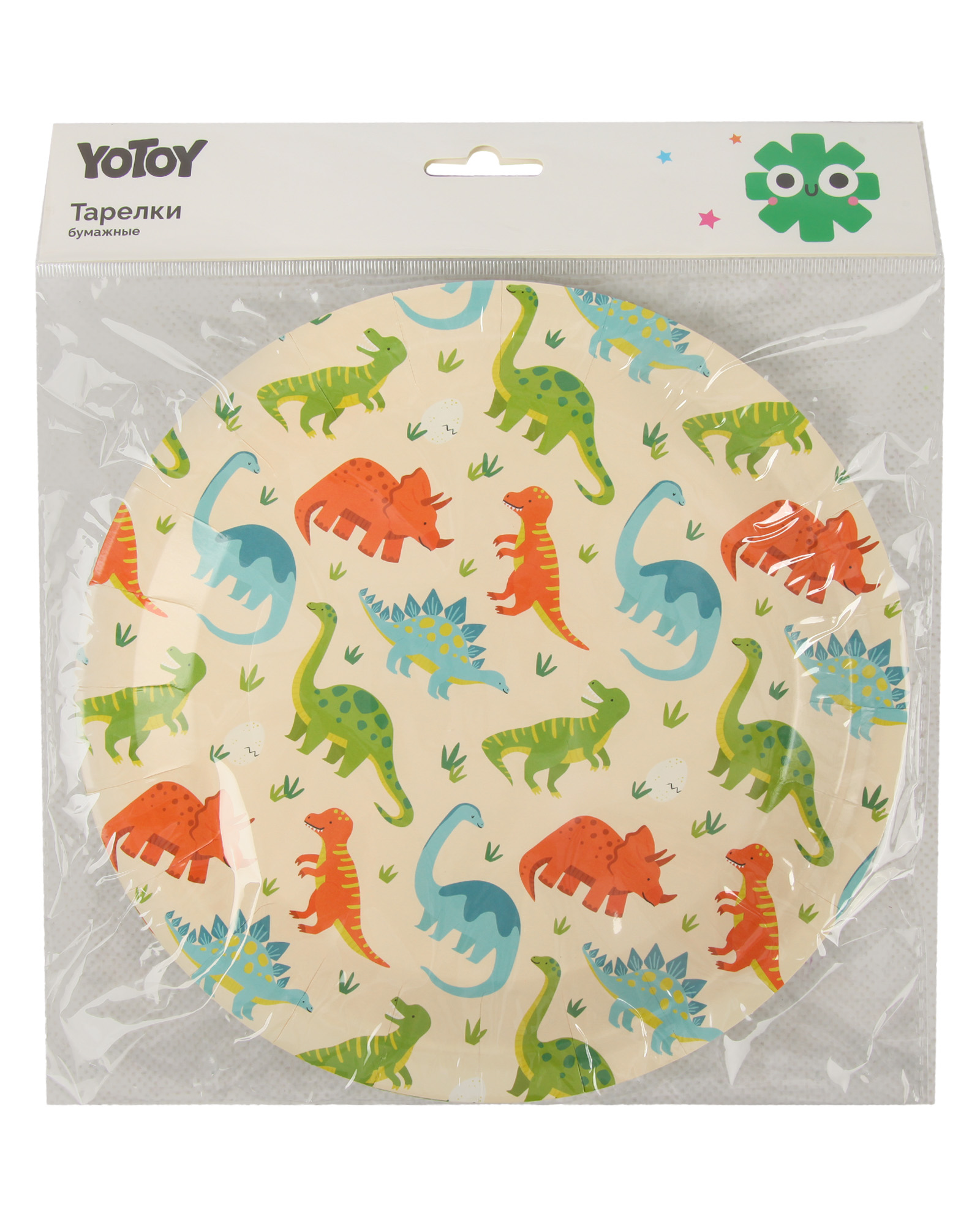 Тарелки Yotoy Динозавры 8шт - фото 6