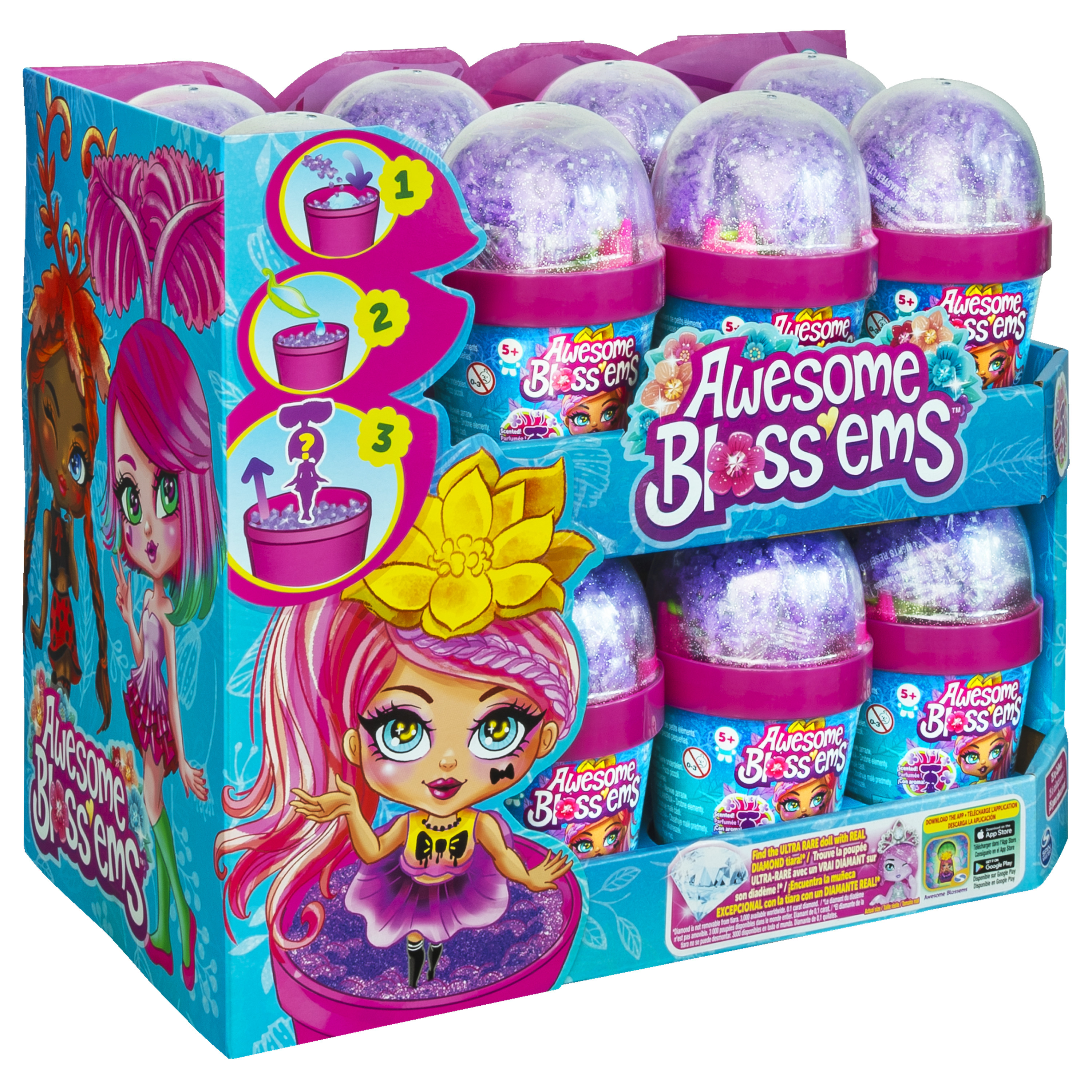 Кукла мини Awesome Blossems 6054562 - фото 18