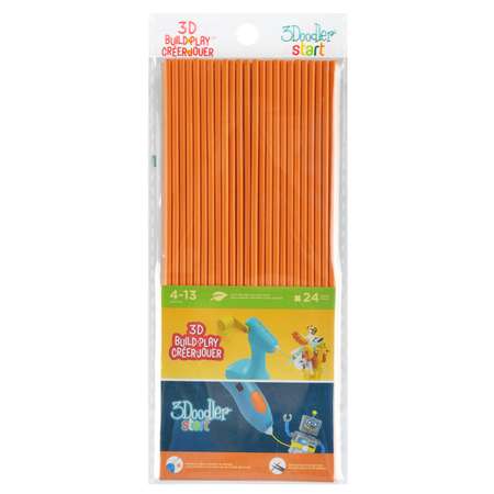 Пластик 3Doodler Star Оранжевый