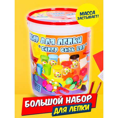 Пластилин Altacto Суперснэк 6 цв.