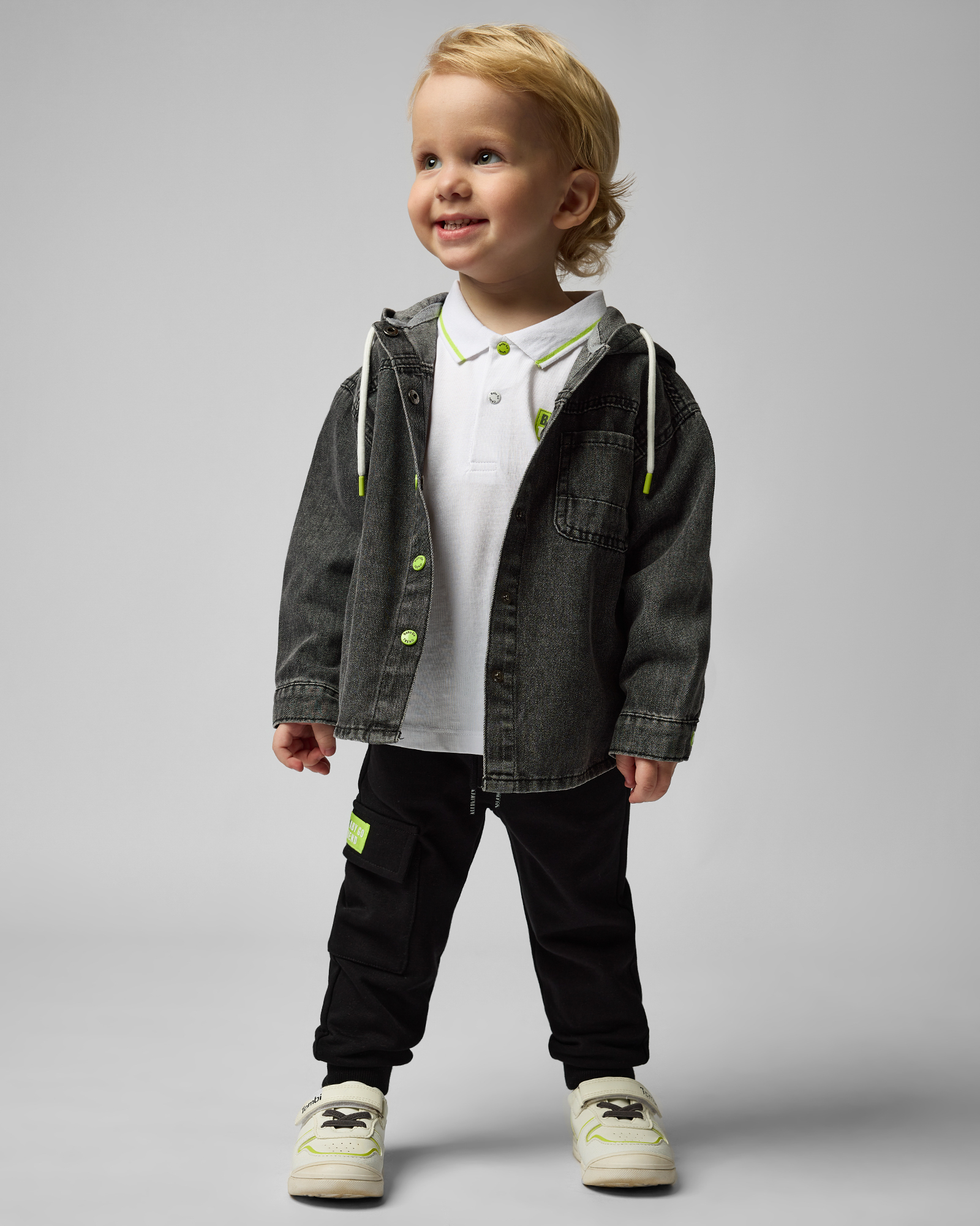 Джинсовая куртка BabyGo trend S24BT1-D67ib-99 - фото 6