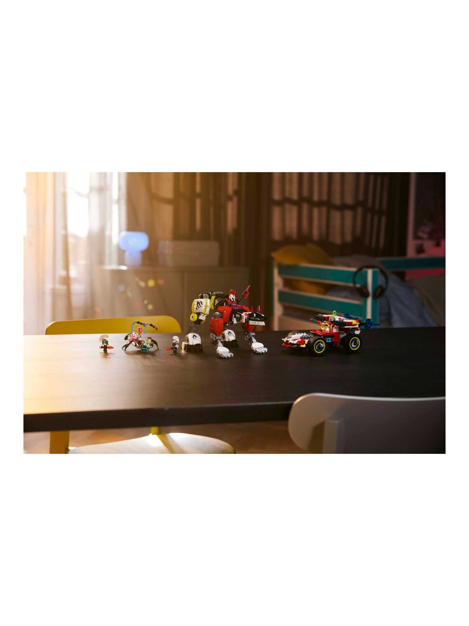 Конструктор LEGO DREAMZzz Робот-тигр и машина Зеро 933 дет. - фото 6