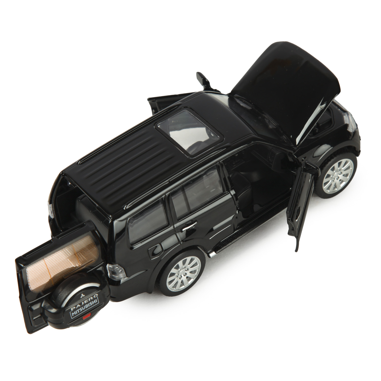 Автомобиль Mobicaro Mitsubishi Mitsubishi Pajero черный 68463 - фото 8