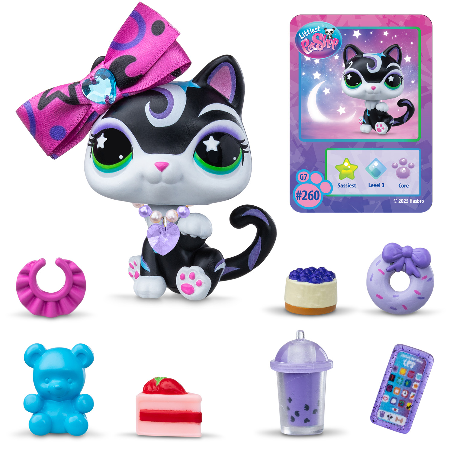Игровой набор Littlest Pet Shop Сиамская кошка - фото 1