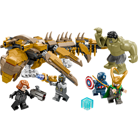 Конструктор LEGO Marvel Super Heroes Мстители против Левиафана блочный