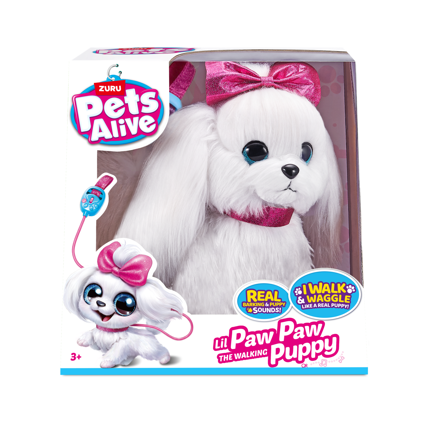 Игрушка мягкая Zuru Pets Alive собачка - фото 8