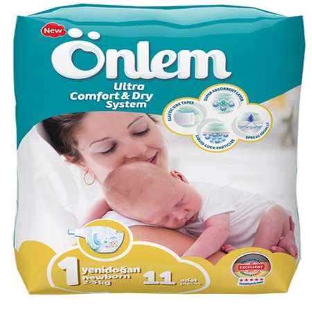Подгузники Onlem 1 11 шт.
