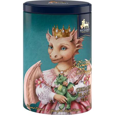 Чай подарочный Richard Year of the Royal Dragon Принцесса чёрн лист круп 80г жесть
