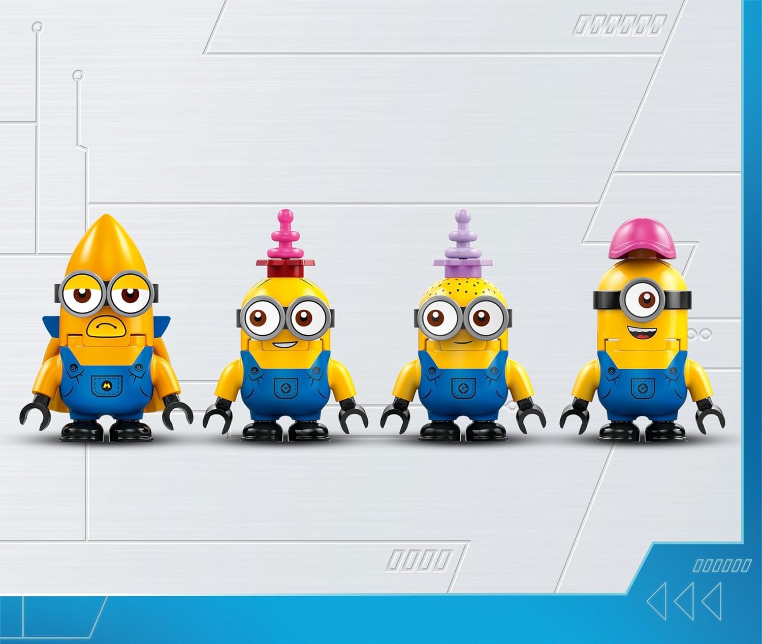 Конструктор LEGO Minions Музыкальный автобус миньонов блочный - фото 7