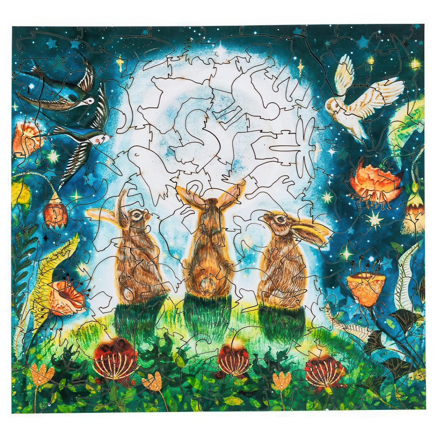 Пазл 1TOY деревянный - фото 1