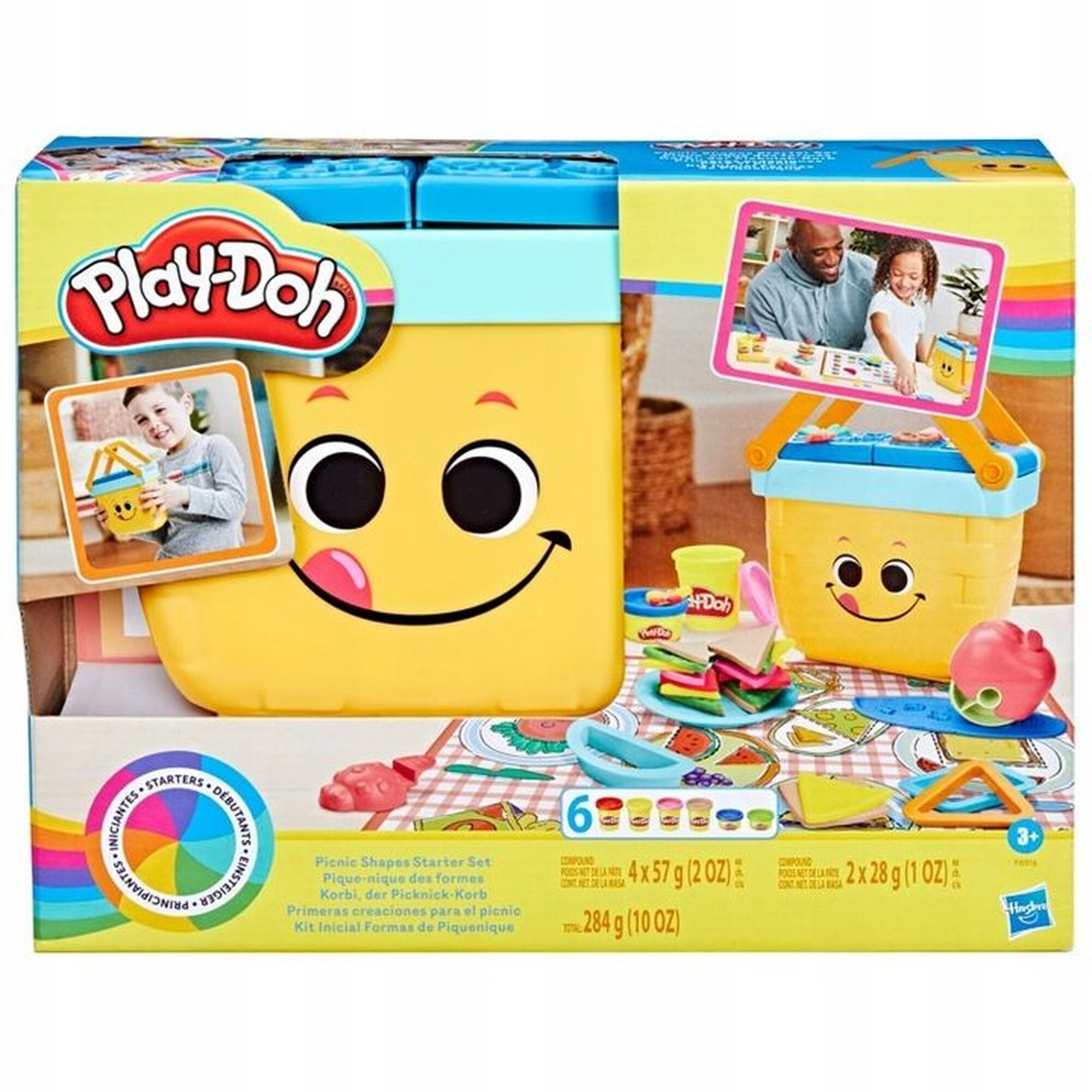 Масса для лепки Play-Doh Корзинка для пикника 6 цв. - фото 1