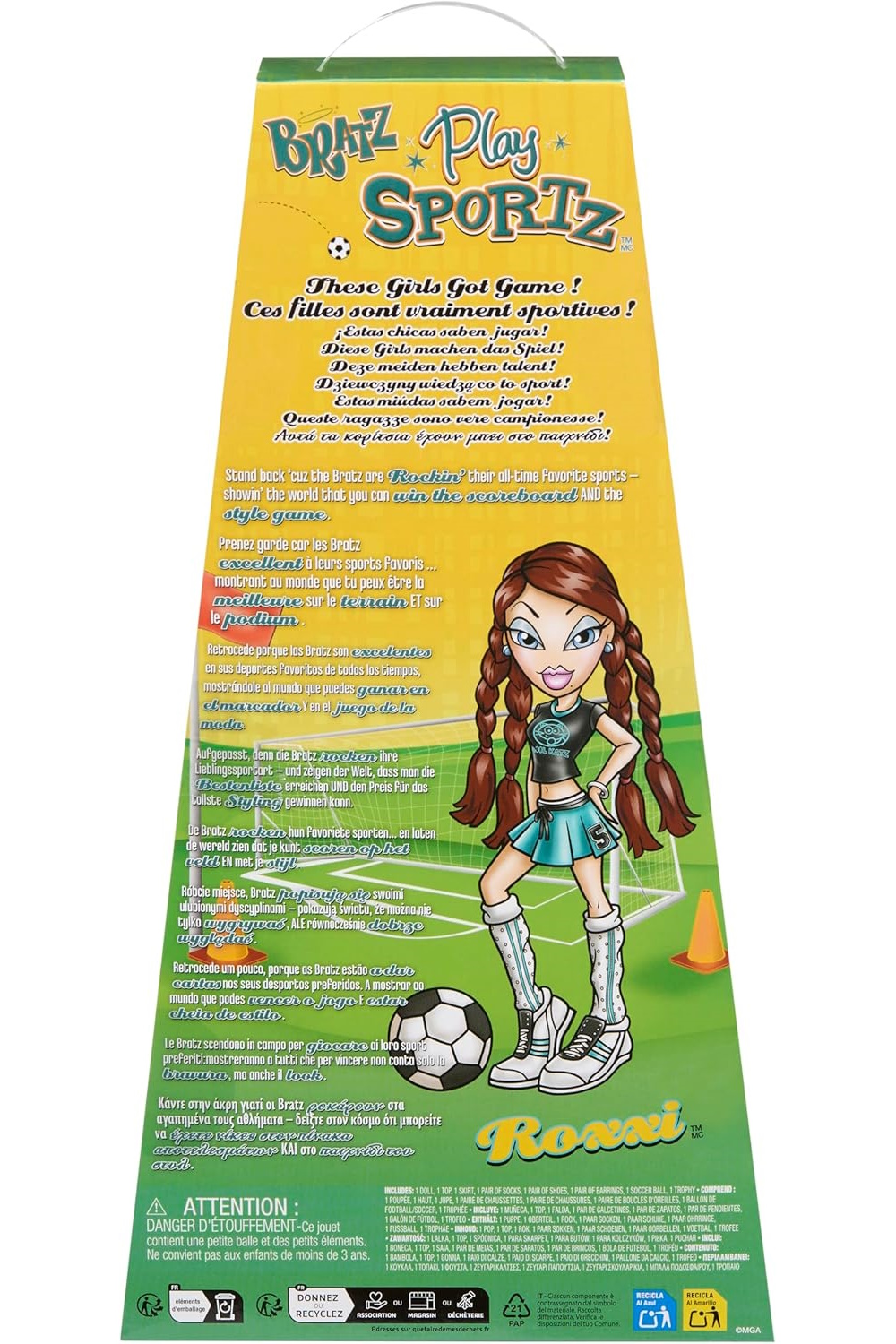 Кукла модельная Bratz Roxxi Soccer 569558 - фото 8