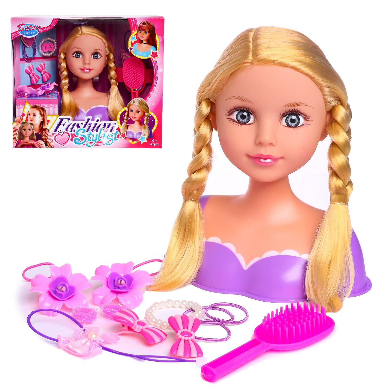 Игрушка Sima-Land торс для причесок - фото 1