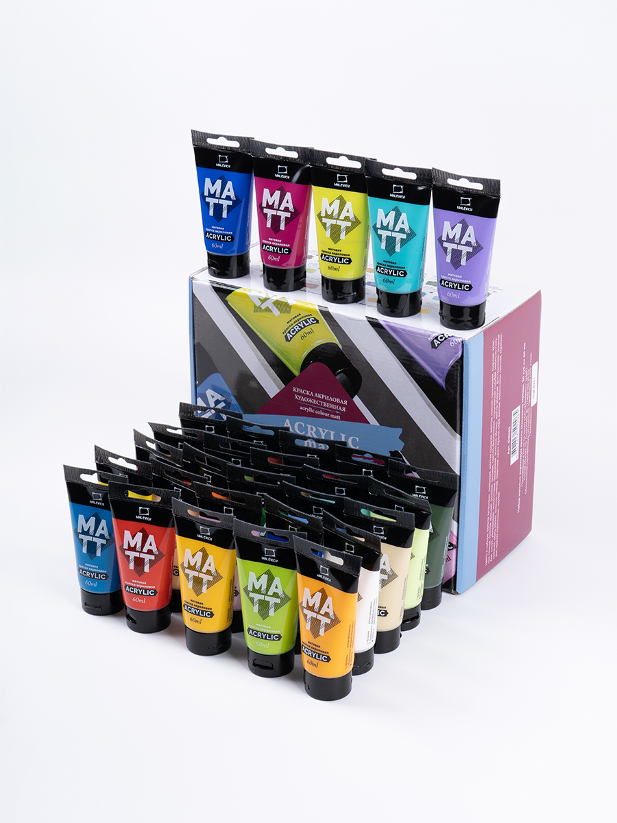 Краски акриловые Малевичъ - фото 16